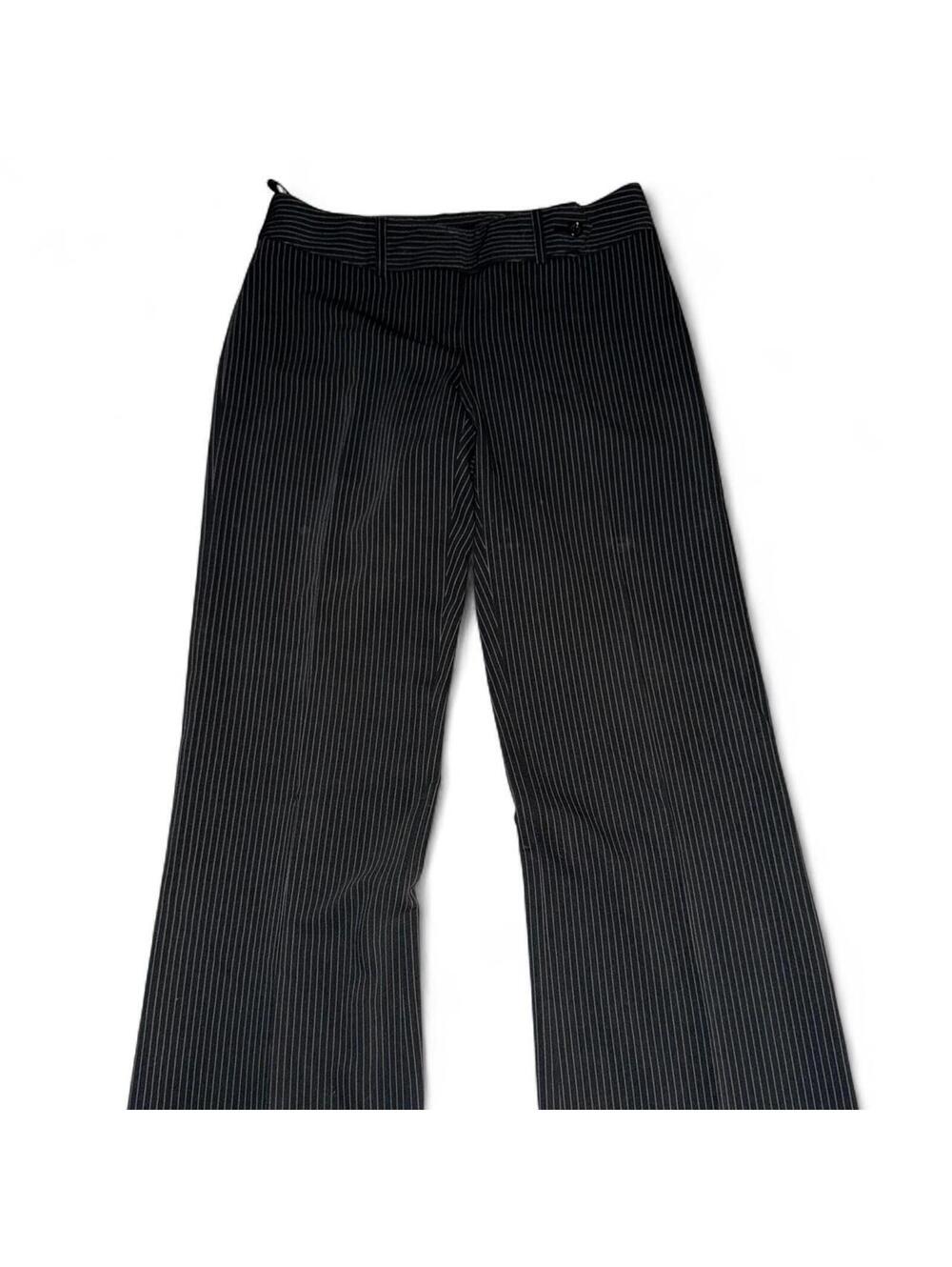 INC International Concepts Women's Black and Grey Trousers